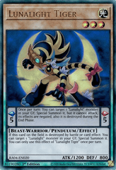 Lunalight Tiger - RA04-EN020 - (PUR) Prismatic Ultimate Rare - 1st Edition